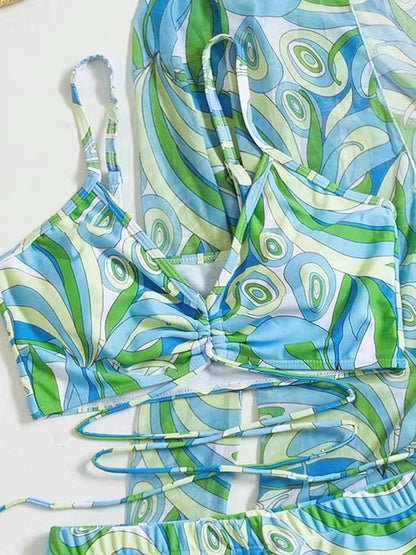 Chic und Stil | Triangular Bikini Set Demi Set