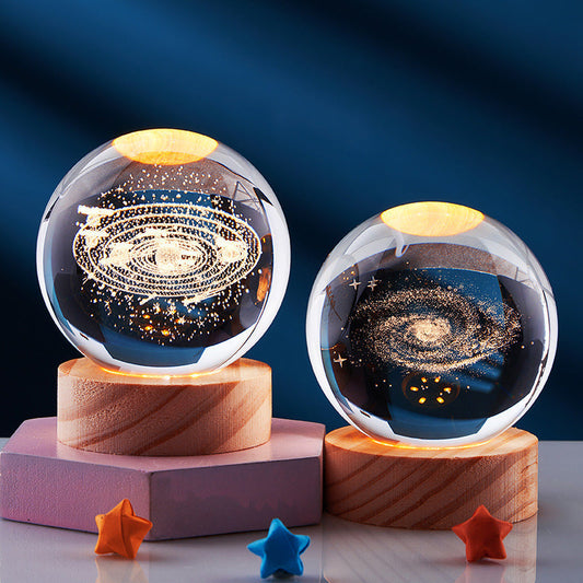 Chic and Style | 3D Crystal Night Light