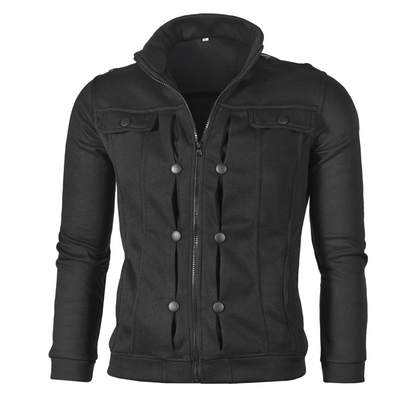 Veste de sweat d'hiver pour femmes avec des détails de bouton stylés Chic und Stil