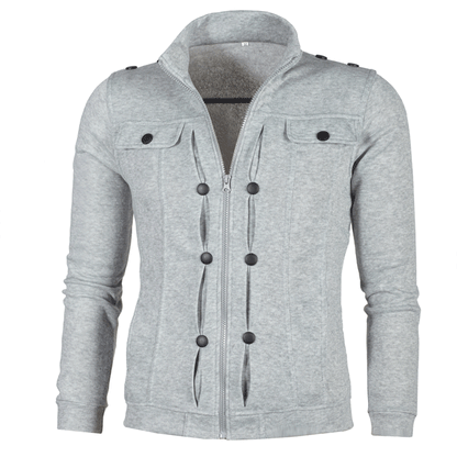Veste de sweat d'hiver pour femmes avec des détails de bouton stylés Chic und Stil