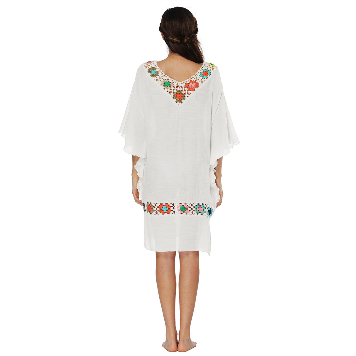Tunique de plage brodée pour femmes Chic und Stil