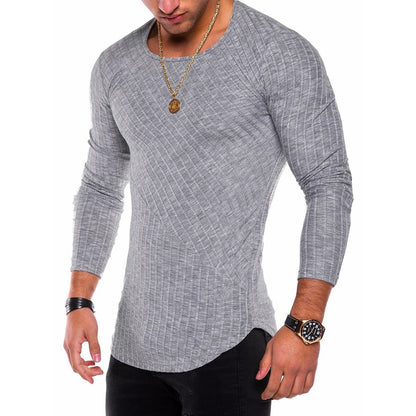 Chemise à manches longues pour hommes avec surface texturée Chic und Stil