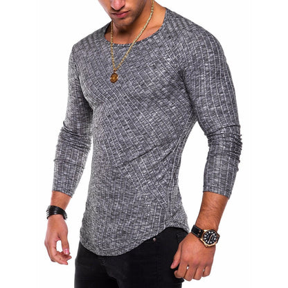 Chemise à manches longues pour hommes avec surface texturée Chic und Stil
