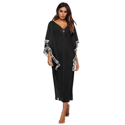 Poncho léger à franges pour femmes Chic und Stil