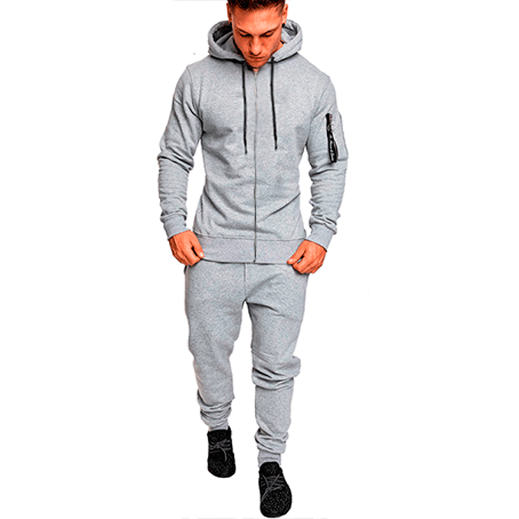 Camouflage tracksuit for men with practical utility and a chic and stylish design