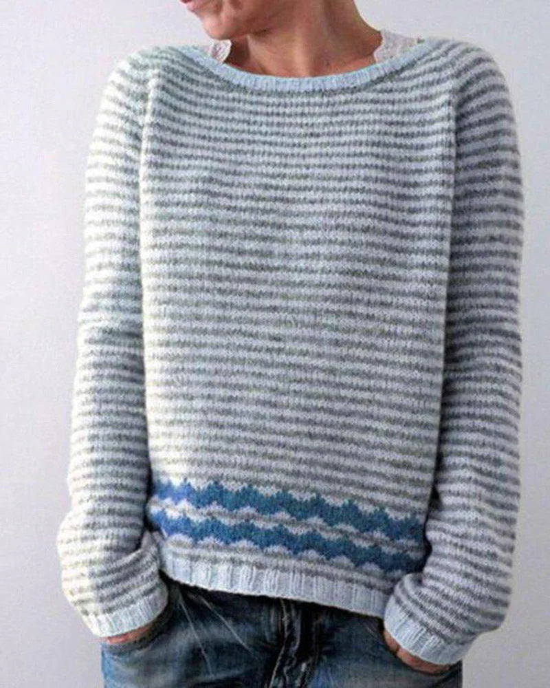 Chic und Stil - Pull rétro pour femmes