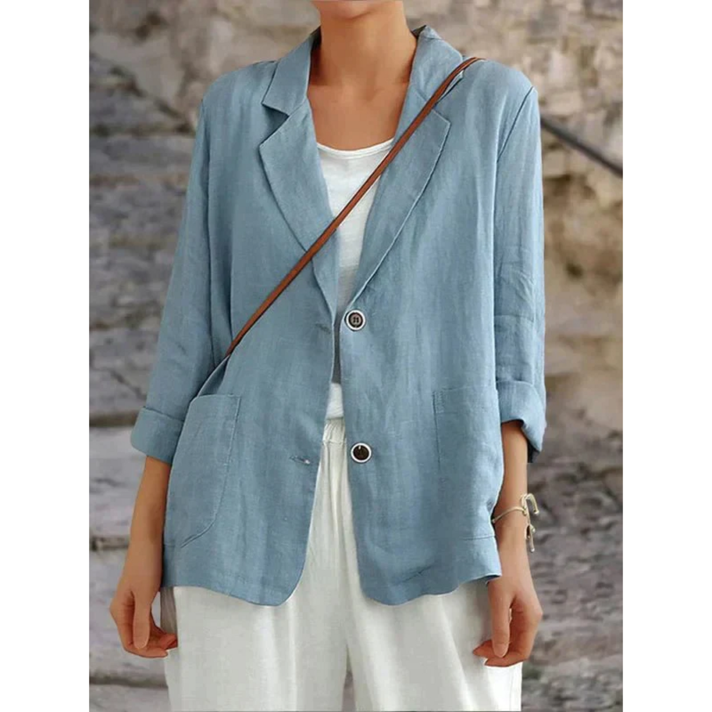 Chic und Stil | Stylish Linen Jacket