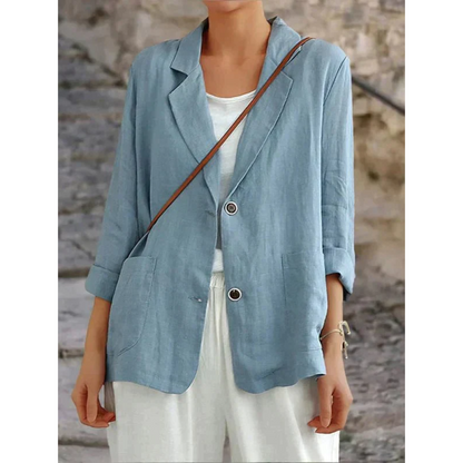 Chic und Stil | Stylish Linen Jacket