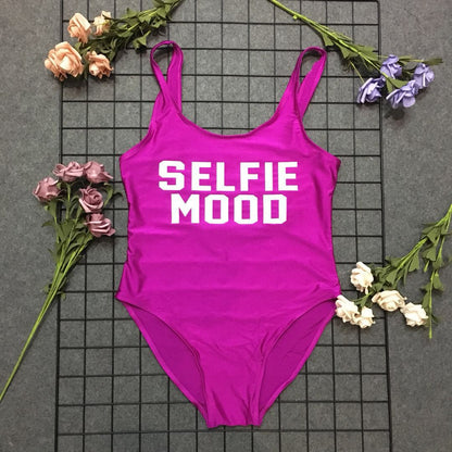 Maillot de bain une pièce classique à dos haut Chic und Stil pour femmes