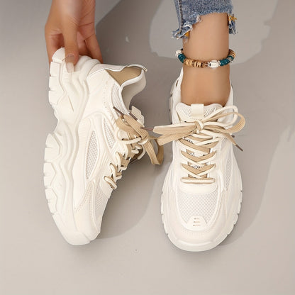 Chic and Style | Chunky sneakers with thick soles and adjustable height