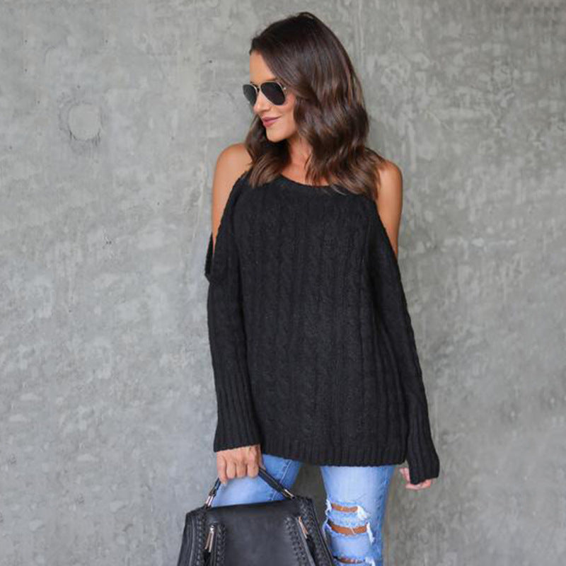 Femmes grande taille pull en tricot Chic und Stil