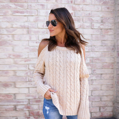 Femmes grande taille pull en tricot Chic und Stil
