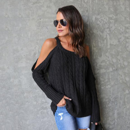 Femmes grande taille pull en tricot Chic und Stil
