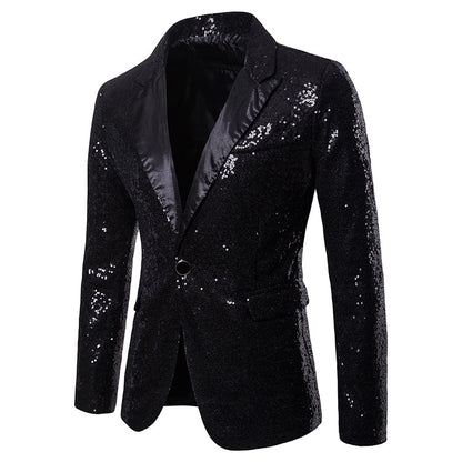 Dames élégante veste en sequins Chic und Stil