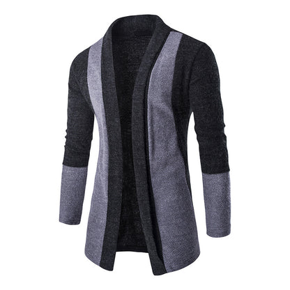 Dames cardigan à la mode avec design asymétrique et coupe allongée Chic und Stil