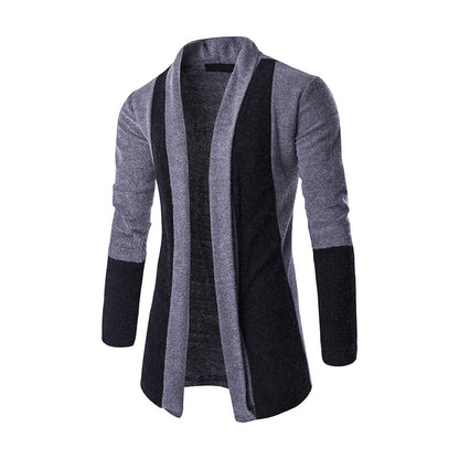 Dames cardigan à la mode avec design asymétrique et coupe allongée Chic und Stil
