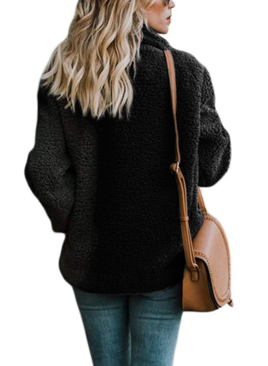 Dames Écharpe Boucle Douillette avec double patte de boutonnage Chic und Stil