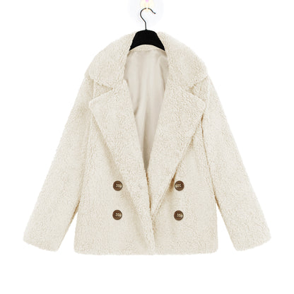 Dames Écharpe Boucle Douillette avec double patte de boutonnage Chic und Stil