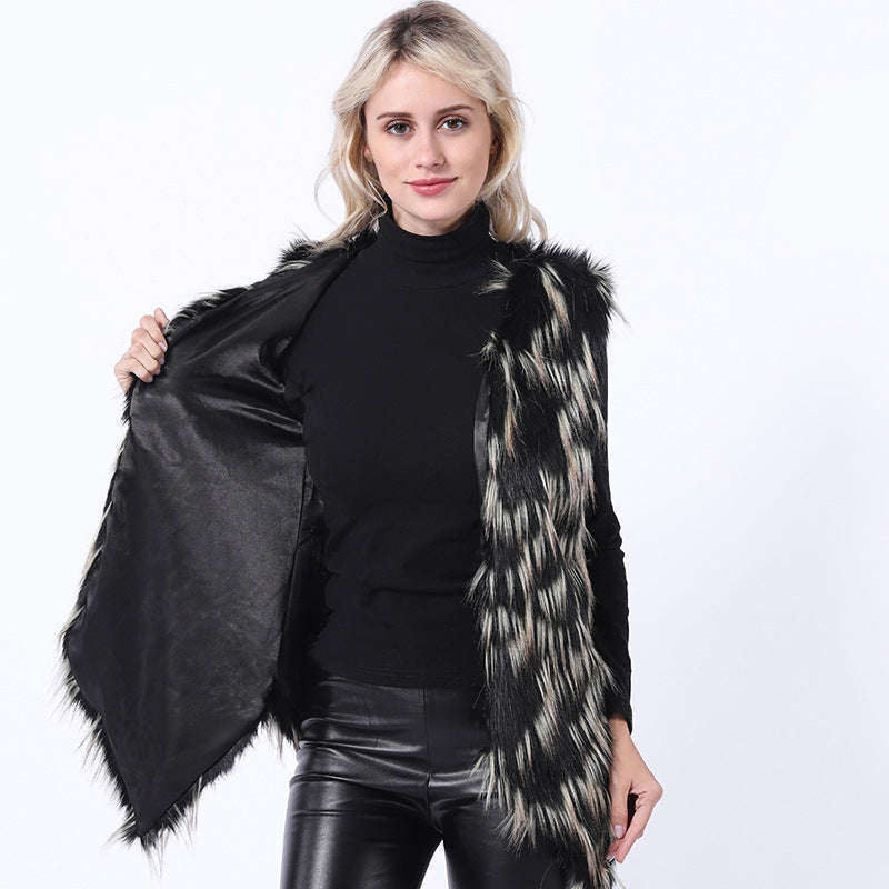 Dames Gilet en fausse fourrure à la mode avec des détails élégants et une coupe flatteuse Chic und Stil
