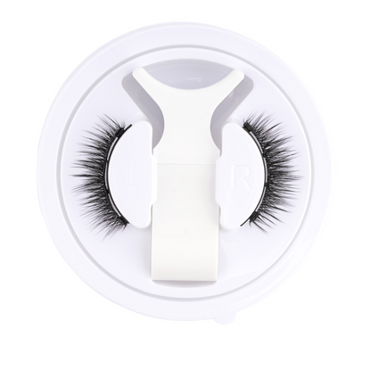Chic und Stil | Reusable Magnetic Eyelashes and Tweezers Set – No Glue Required 