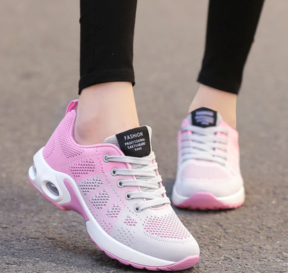 Chic und Stil - Baskets de sport orthopédiques légères et respirantes pour femmes | Chaussure de course décontractée sportive avec semelle coussin d'air