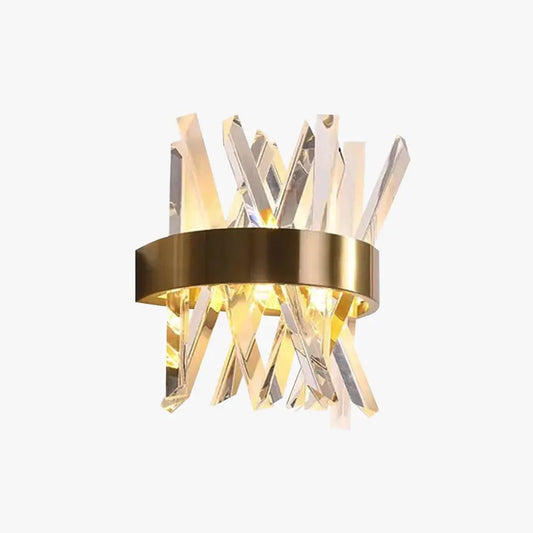 Applique LED Luxe Marilyn – Design Moderne Doré-Appliques-ChicUndStil