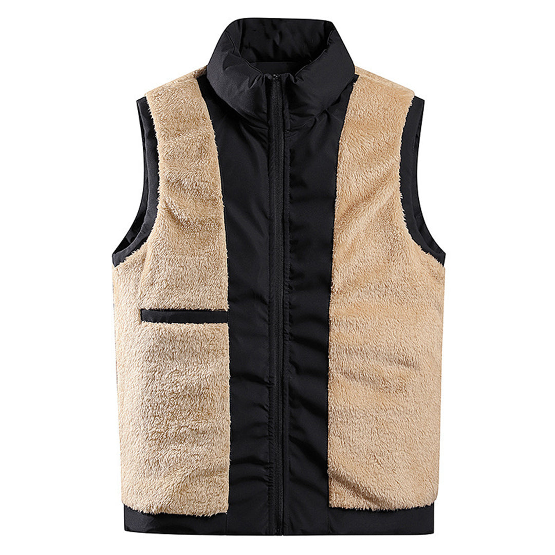 Chic und Stil - Gilet en fleece chaudement doublé