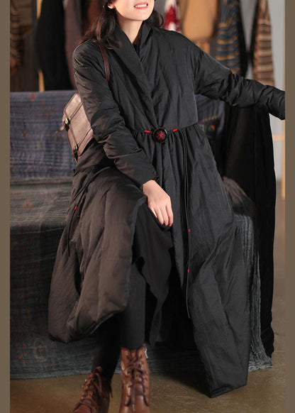 Chic und Stil | Women's Goose Down Bags Winter Coats High Collar Button Winter