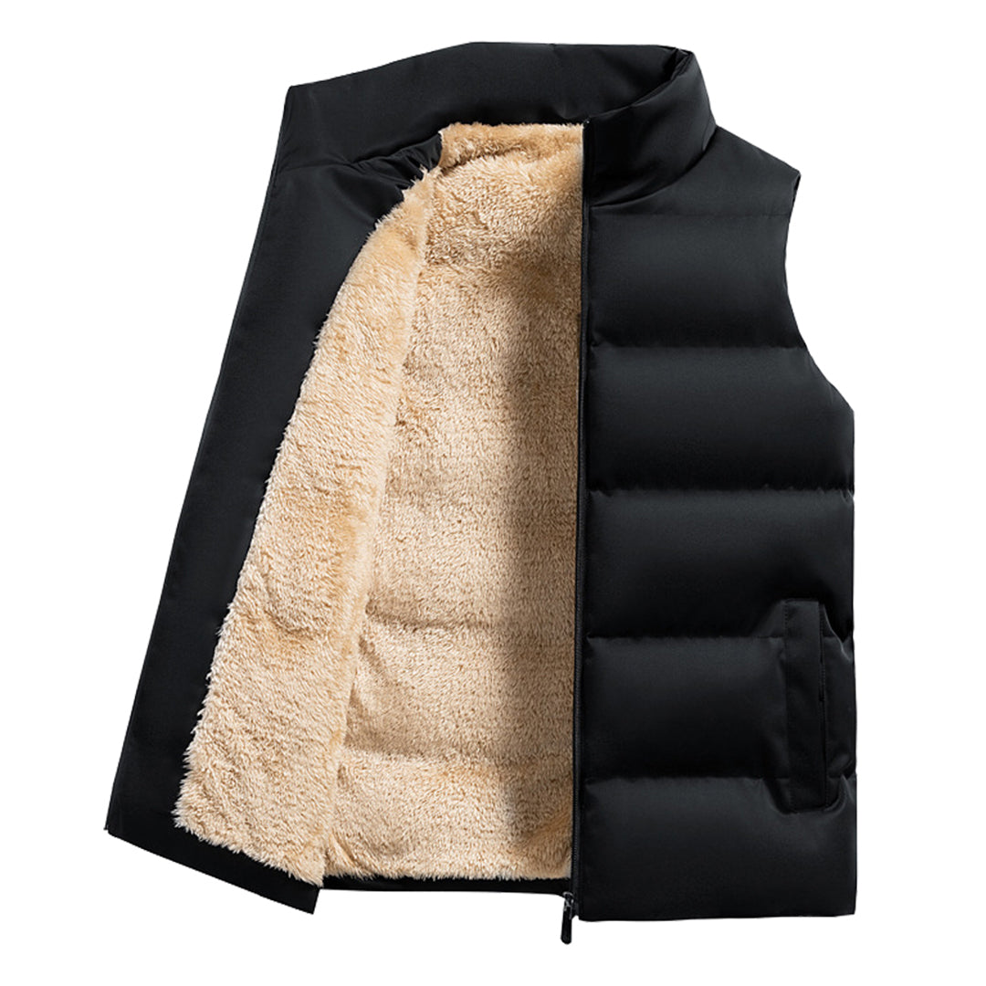Chic und Stil - Gilet en fleece chaudement doublé