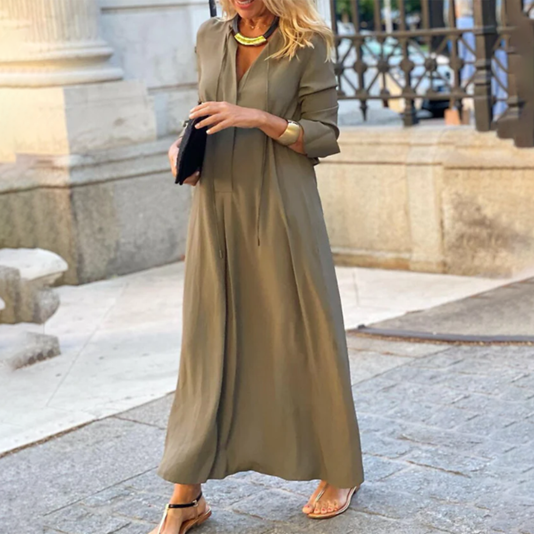 Chic und Stil | Comfortable, Loose Fitting Maxi Dress