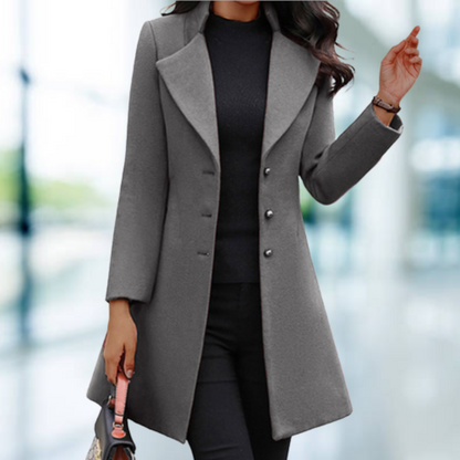 Chic und Stil - Manteau long élégant solide
