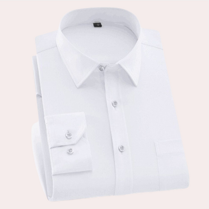Chic und Stil | Chemise classique sans plis pour hommes