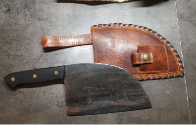 Couteau de Chef Almazan Serbe | Couteau de Cuisine Fait Main - ChicUndStil