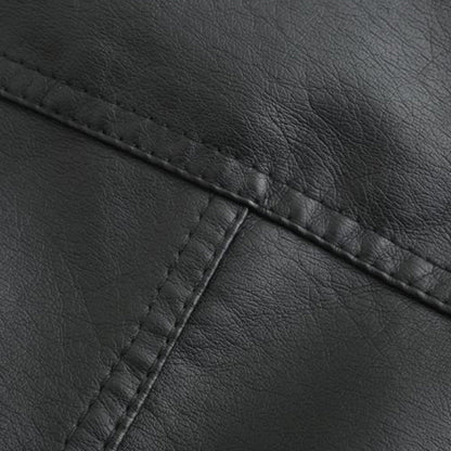 Chic und Stil | Elegant Leather Jacket for Women