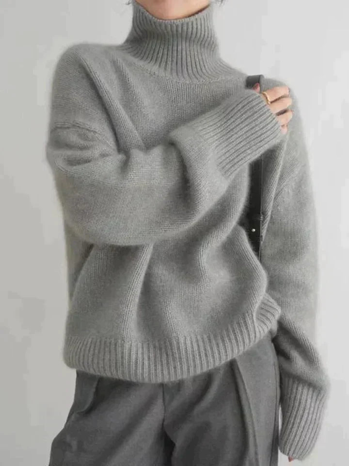 Chic und Stil | Linea Cachemire Pull à col roulé