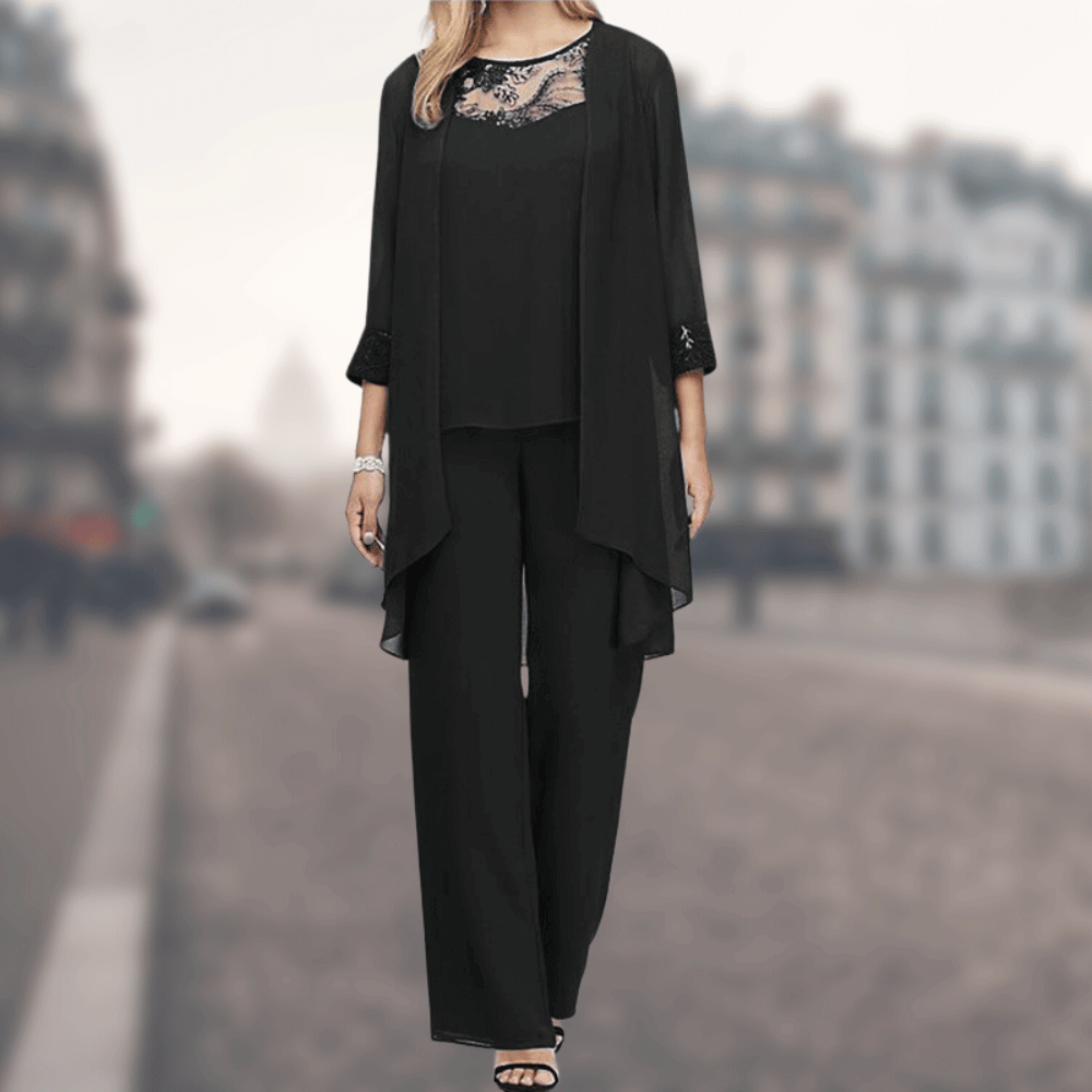 Chic und Stil | The Chic and Comfortable Three-Piece Ensemble