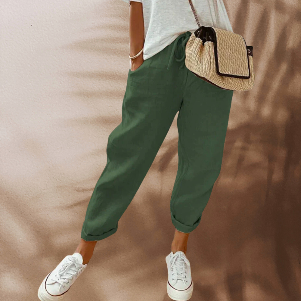 Chic und Stil | Casual and Stylish Linen Pants