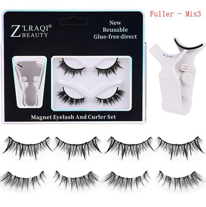 Chic and Style | High-quality magnetic false eyelashes | Simple, fast, safe!