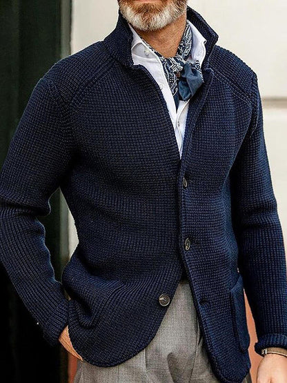 Chic und Stil Cardigan élégant pour hommes