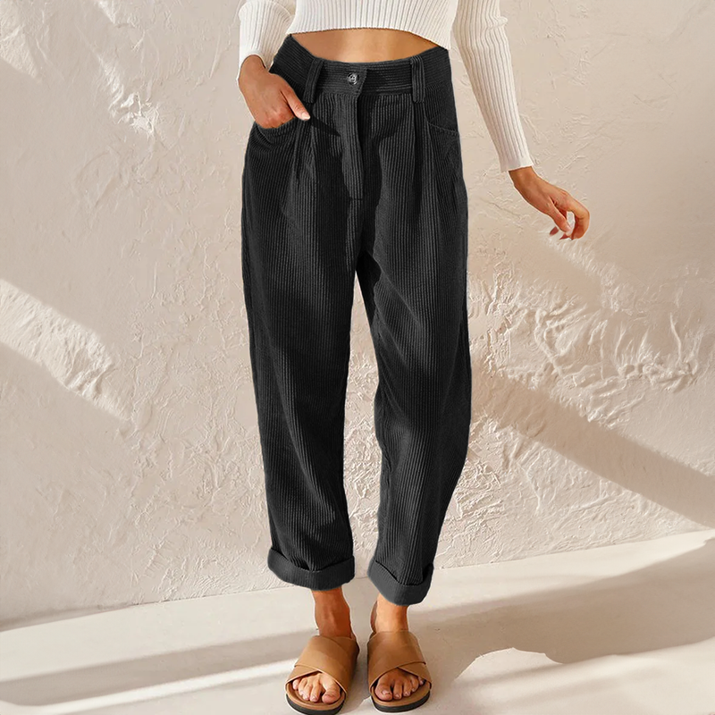Elegant corduroy pants