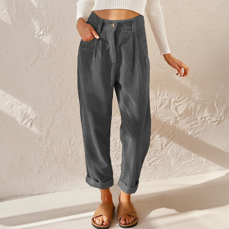 Elegant corduroy pants