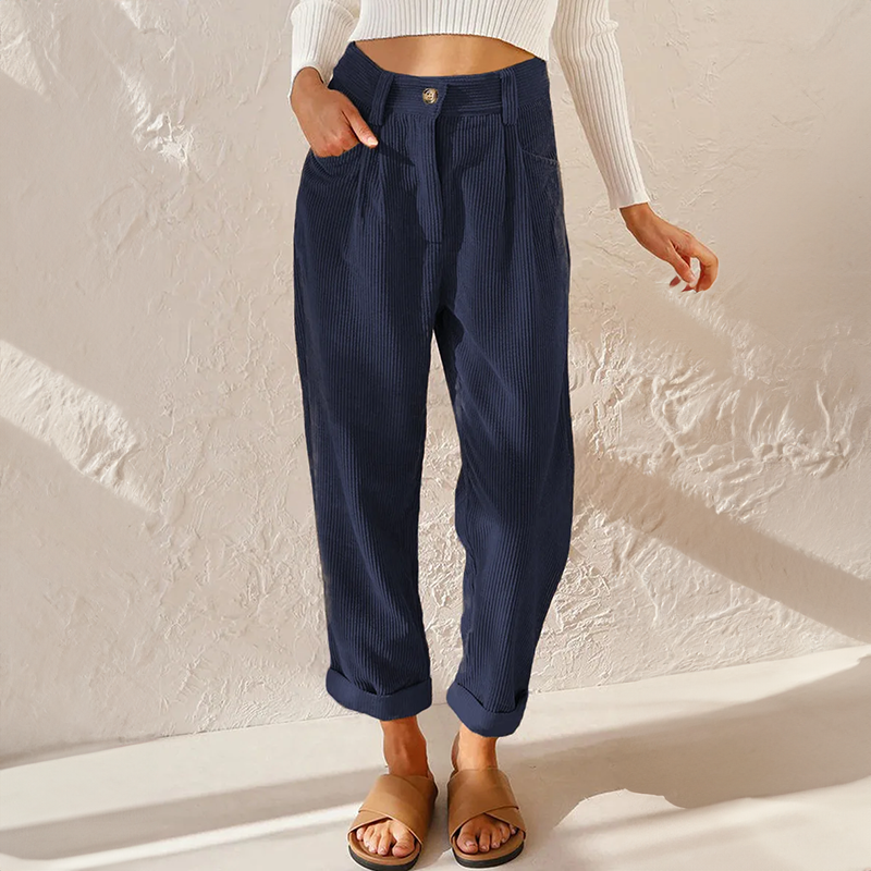 Elegant corduroy pants