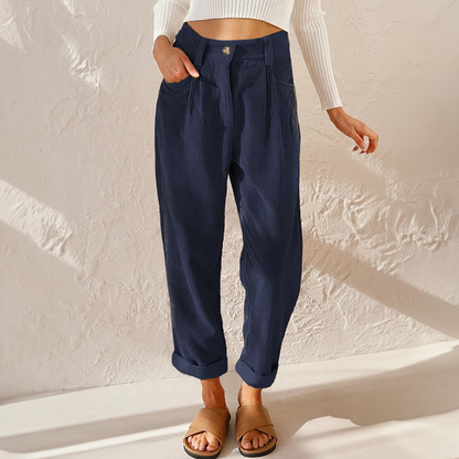 Elegant corduroy pants