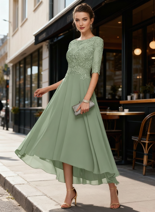 Chic und Stil | Satin Elegance Evening Dress