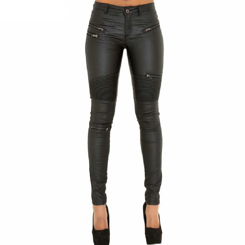Chic und Stil | Skinny Jeans Made Of Synthetic Material