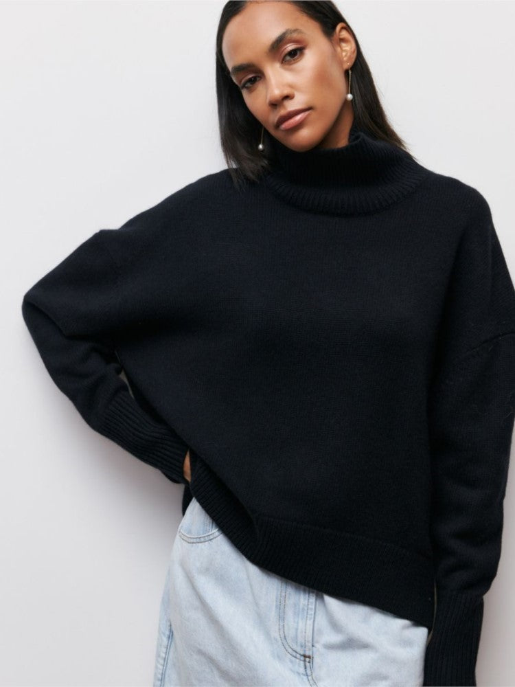 Chic und Stil | Pull col roulé femme