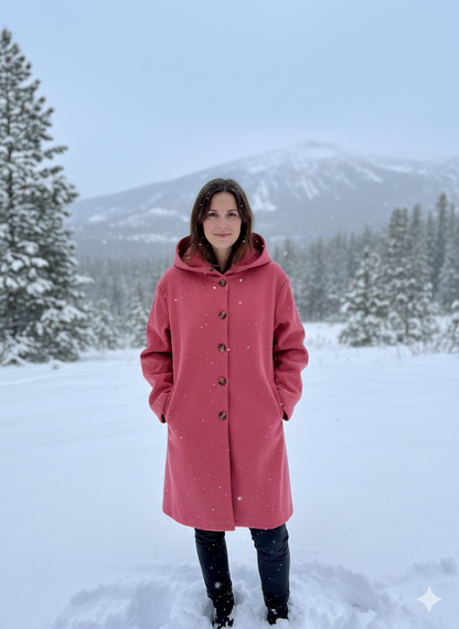 Chic und Stil | Amsterdam Elegant Fashion Coat for Women (Latest Collection)