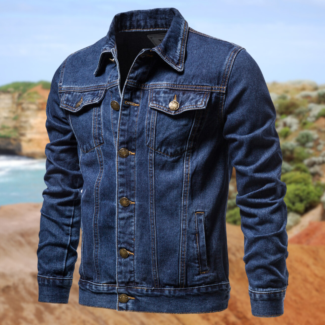 Chic und Stil | Denim Jacket with Classic Design