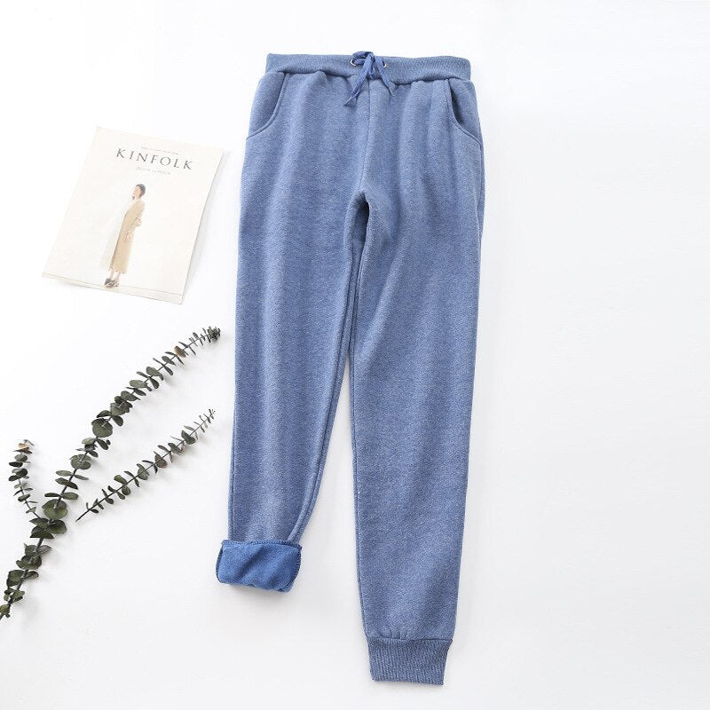 Chic und Stil - Pantalon de jogging avec doublure en polaire et poches