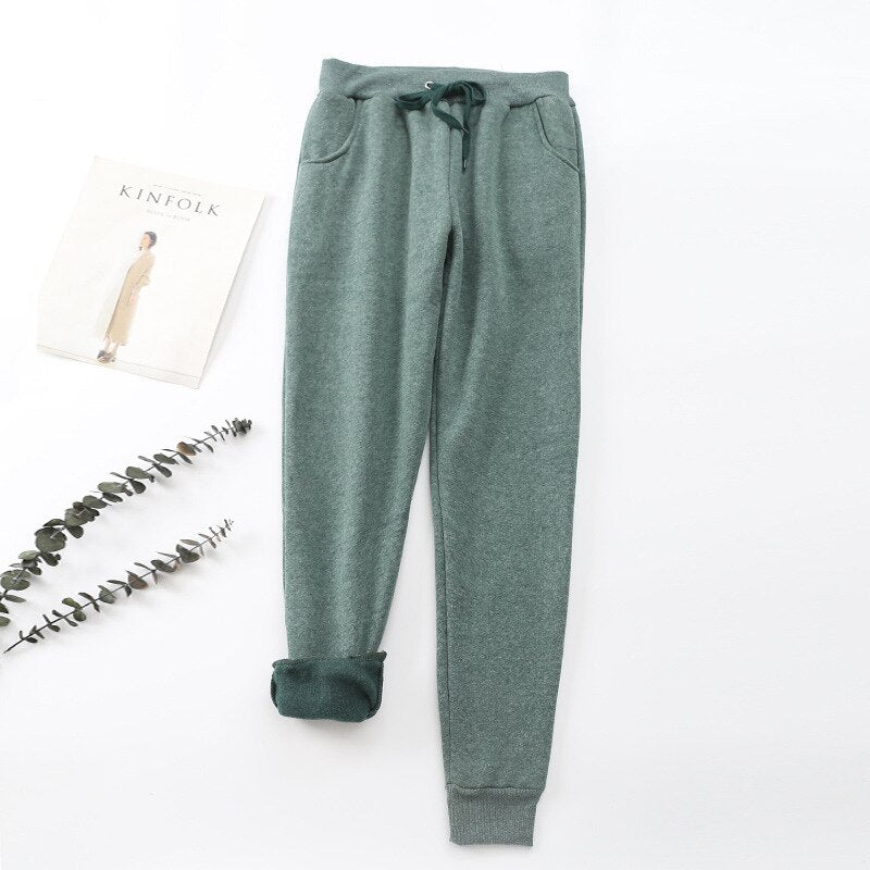 Chic und Stil - Pantalon de jogging avec doublure en polaire et poches